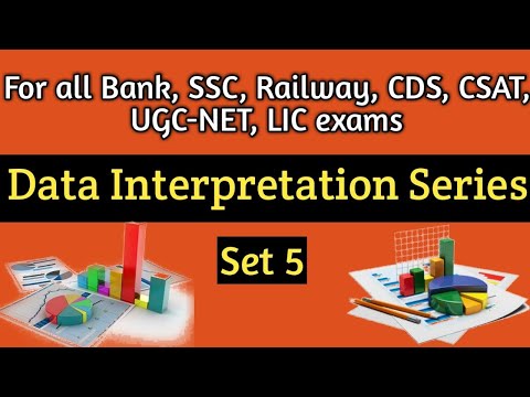 Data Interpretation-5th, IBPS-RRB-PO 2020, RRB-Clerk, UGC-NET, UPSC-CSAT, IBPS-PO, SBI-PO |