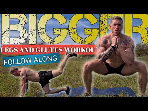 Legs And Glutes Workout At Home (No Equipment)