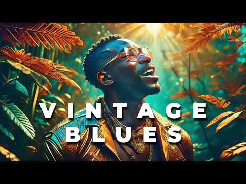 #5 Vintage Blues Music [🎙Raw Soulful Vocals ] Relaxing Night Escape l Retro Classics Style