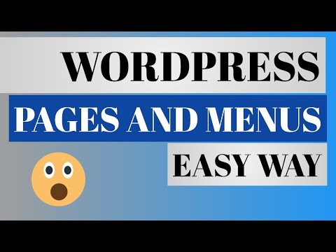 How to Link Pages to Menu in WordPress | Pages and Menus