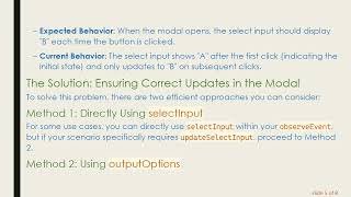 Fixing Dynamic UI Updates in bsModal