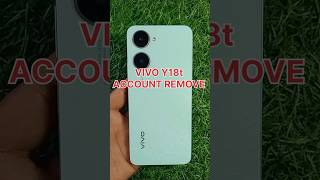 How To Remove Gmail Account From VIVO Y18t ⚡ How To Remove Google Account From VIVO Mobile 🔥🔥#shorts
