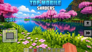NEW Best Shaders For Minecraft Mobile 1.21+ | Minecraft Pocket Edition Best shaders!