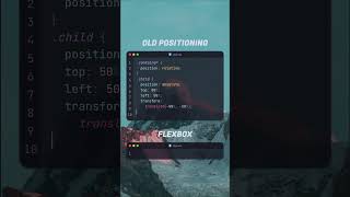 How to center a div in CSS: Old vs. Flexbox! ✨🚀 #CSS #Flexbox #WebDev