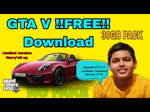 GTA V !!FREE!! DOWNLOAD | SHORTKIT GAMER | LIMITED VERSION HARRY'S!! UP | 30GB PACK FULL | #gta5