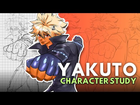Designing YAKUTO from Hiro Mashima's DEAD ROCK Manga