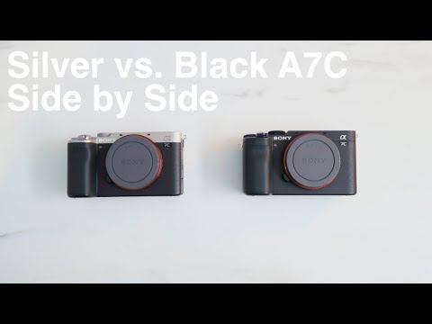 A7C Silver vs Black - Which should you get? (Plus A7iii and A7C Comparison!)