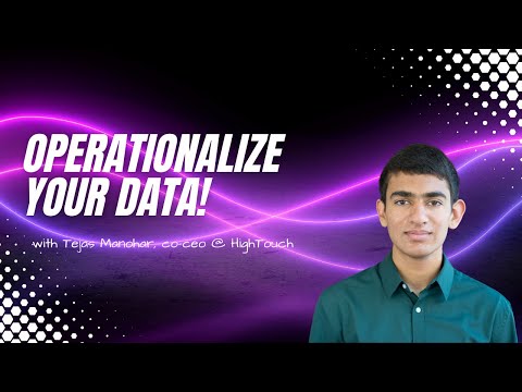 Operationalize Your Data