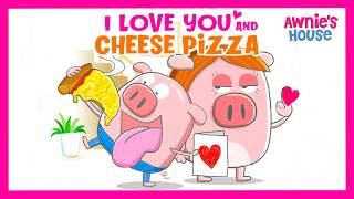 I LOVE YOU AND CHEESE PIZZA 🍕❤️ Read Aloud for Kids | Pig in Jeans Storytime