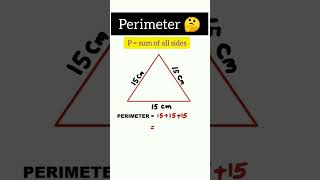 How to find Perimeter of Triangle #shorts #trending #mentegenius #maths #reasoning