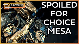 Too Many AMAZING Options For Mesa Prime | Warframe Build Update
