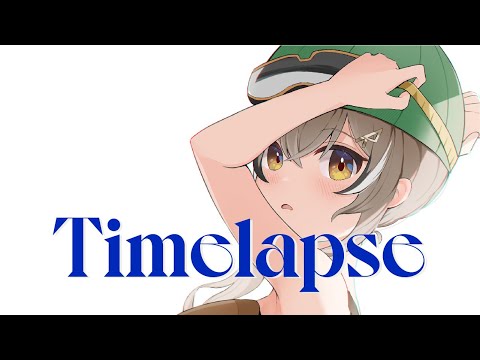 Mumei Rider Illustration | Timelapse