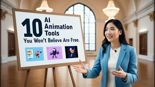 10 AI Animation Tools You Won’t Believe Are Free || #animationtools || CareU Animation