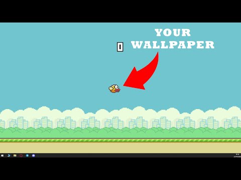 Programming Flappy Bird into your desktop wallpaper in C++ #4.5 | #programming #gamedev #dev #games