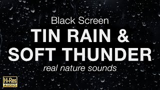 Binaural Thunder & Rain Sounds for Perfect Sleep (Hi-Res Audio, Black Screen)