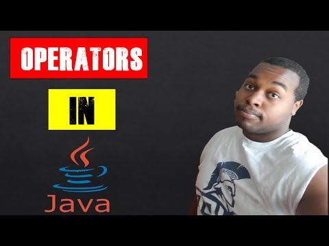 Operators in Java  | Coding With Tre'