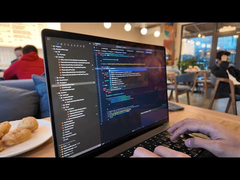 A Day in the Life of a Software Engineer Ep.9 | Chill Coding Vlog & DIY Desk Build