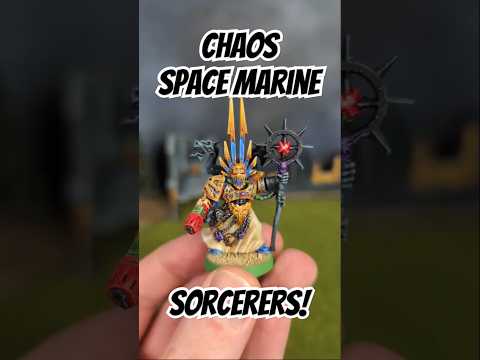 Chaos Space Marine Sorcerers