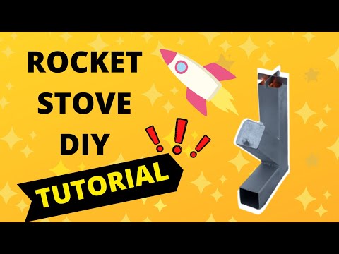 DIY Rocket Stove build tutorial