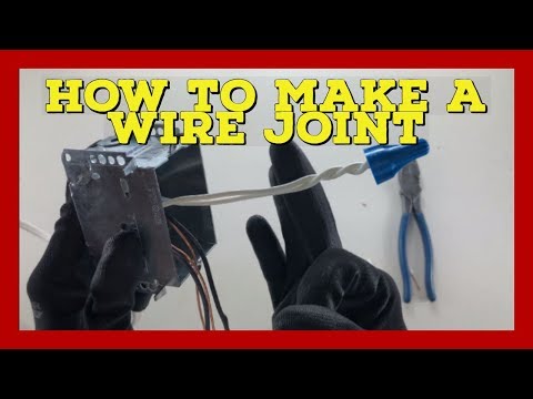 How to make a wire connection - Marette Joint or Wire Splice - The Electrical Guide 2019