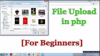 File upload in php for beginners