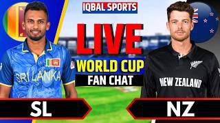 Sri Lanka vs New Zealand Live Match, T20 World Cup Fan Chat | SL vs NZ| Live Cricket Match Today