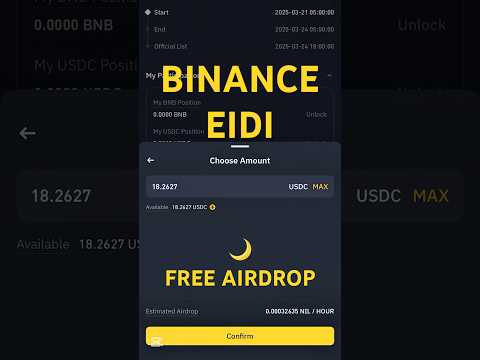 Binance Free Airdrop before Eid | Get Free Airdrop Now #shortvideo #shorts #freeairdrop #airdrop