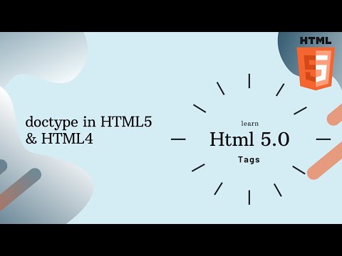HTML 4 doctype | doctype html Hindi | doctype declaration HTML5 | doctype tag | what is doctype