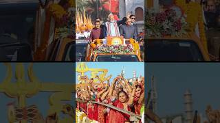 Nari Shakti welcomes PM Modi at #SomnathSwabhimanParv! | #shorts