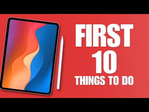 Bought an iPad? FIRST 10 THINGS TO DO!