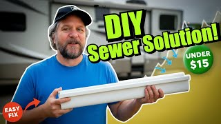 This $15 Vinyl Gutter Hack Solved My RV Sewer Hose Problem