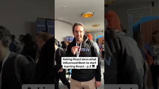 Did you have a mentor or someone who inspired you to start with React?#devlife #reactjs #gitnation