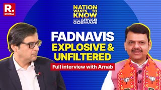 Devendra Fadnavis With Arnab: The Most Trending Interview Of 2026 Setting Maharashtra Politics Abuzz