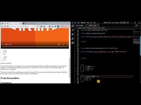 HTML course listes