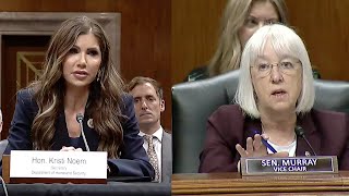 Murray Grills Noem on Frozen Disaster Relief and Trump's Lawless, Inhumane Immigration Policy