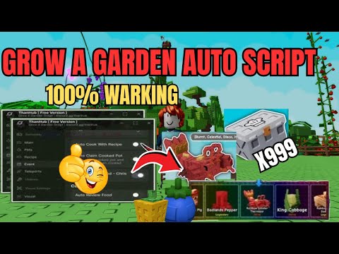 [2025] Grow A Garden Script 🌶️ NO KEY – Pet Dupe, Spawner, Weather Changer, Auto Cook & More! 🧑‍🍳