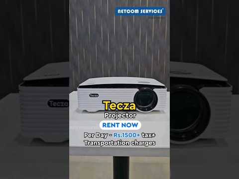 Tecza projector #rentnow #netcomservices #projector #short #shorts #trendingshorts