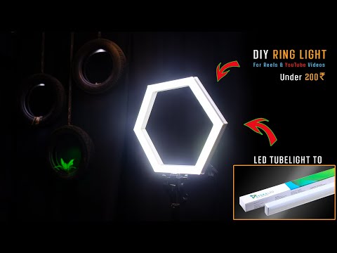 How to make a Ring Light at home | Best For Reels & YouTube Videos | DIY Ring Light
