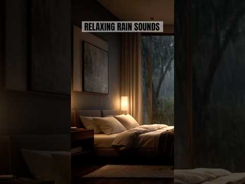 RAINING SOUNDS FOR SLEEP 🌧️ #cozy #rainsounds #youtubeshorts #youtube