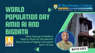 World Population Day Amid AI and BigData | Renji George Amballoor