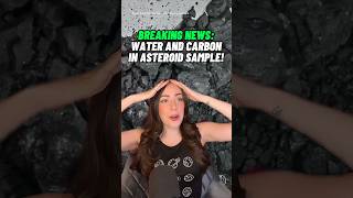 Carbon and water found in asteroid sample from OSIRIS-REx mission to Bennu!