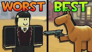 Top 10 OVERPOWERED CLASSES in DEAD RAILS (Roblox)