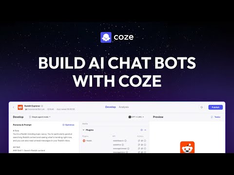 Build AI chatbots with Coze! All experience levels welcome.