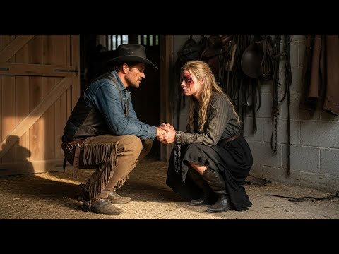 "A Cowboy Walked Into a Barn to Buy a Horse"… But Found a BEATEN Woman Chained to the Wall Instead