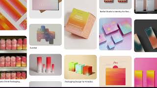 How to Create Sunset Gradient Packaging Design | Packaging Trends 2025
