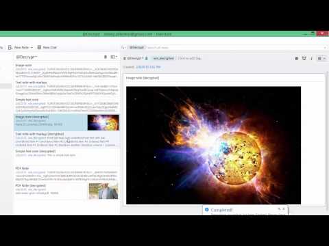 Encrypt and Decrypt notes using Saferoom - encryption for Evernote