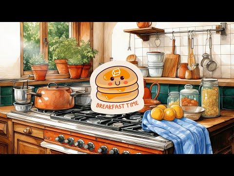 breakfast with lofi chill -  soft morning melodies lofi playlist