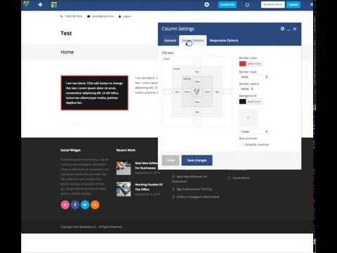 Styling Columns In The Drag&Drop VC Composer - Total WordPress Theme