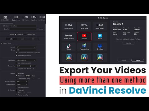How to Export Videos in DaVinci Resolve: Quick Export vs. Advanced Deliver Methods