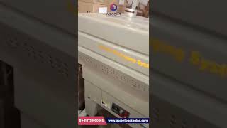 L Sealer & Tunnel Machine for Notebook Packaging at Patanjali Haridwar by Ascent Packaging Systems